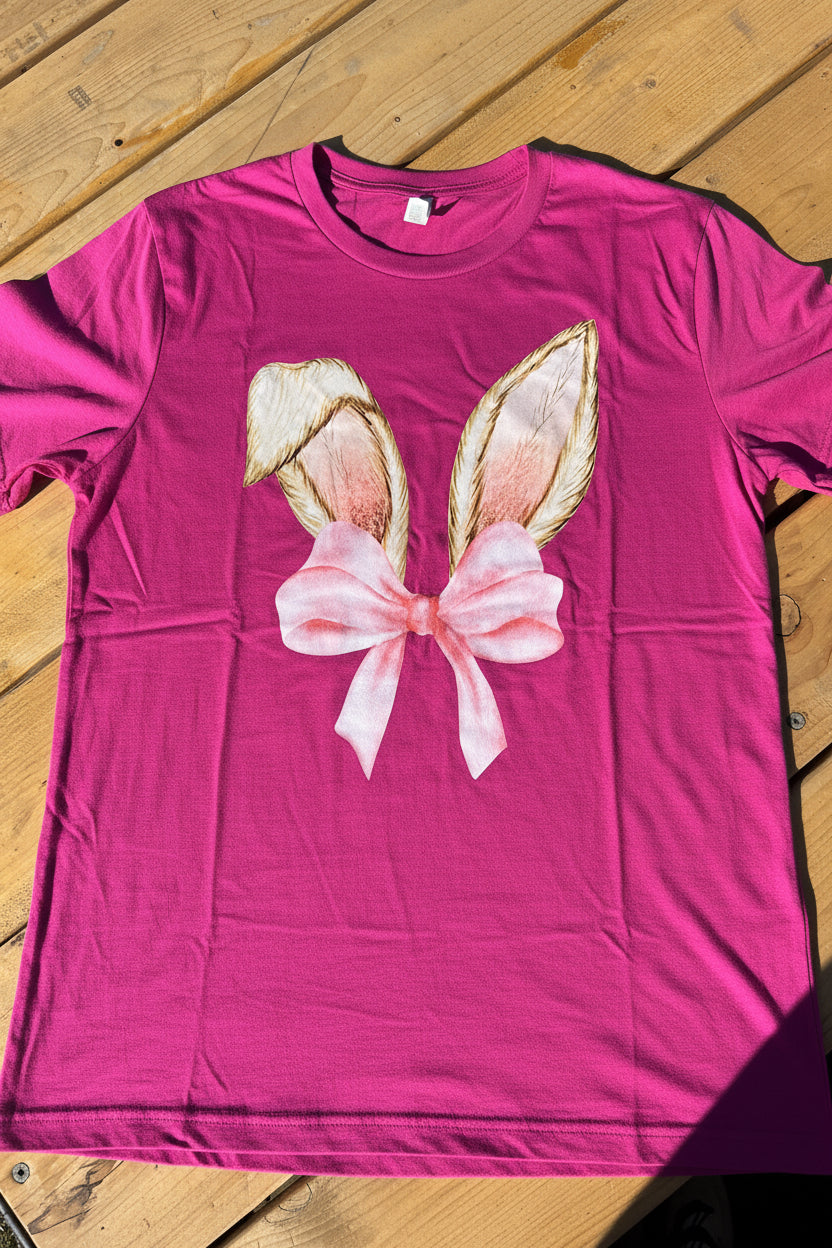 Coquette Bunny Ears T-Shirt