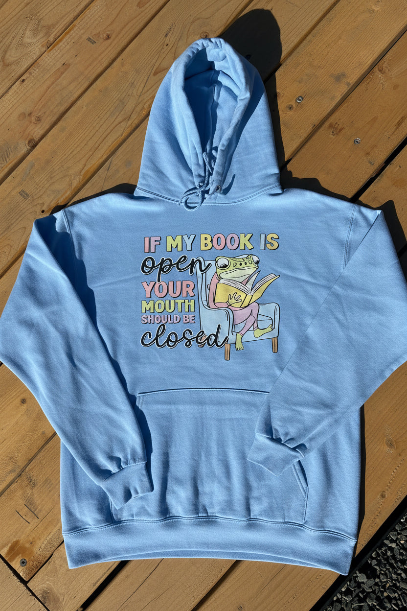 If my book is Open Hoodie